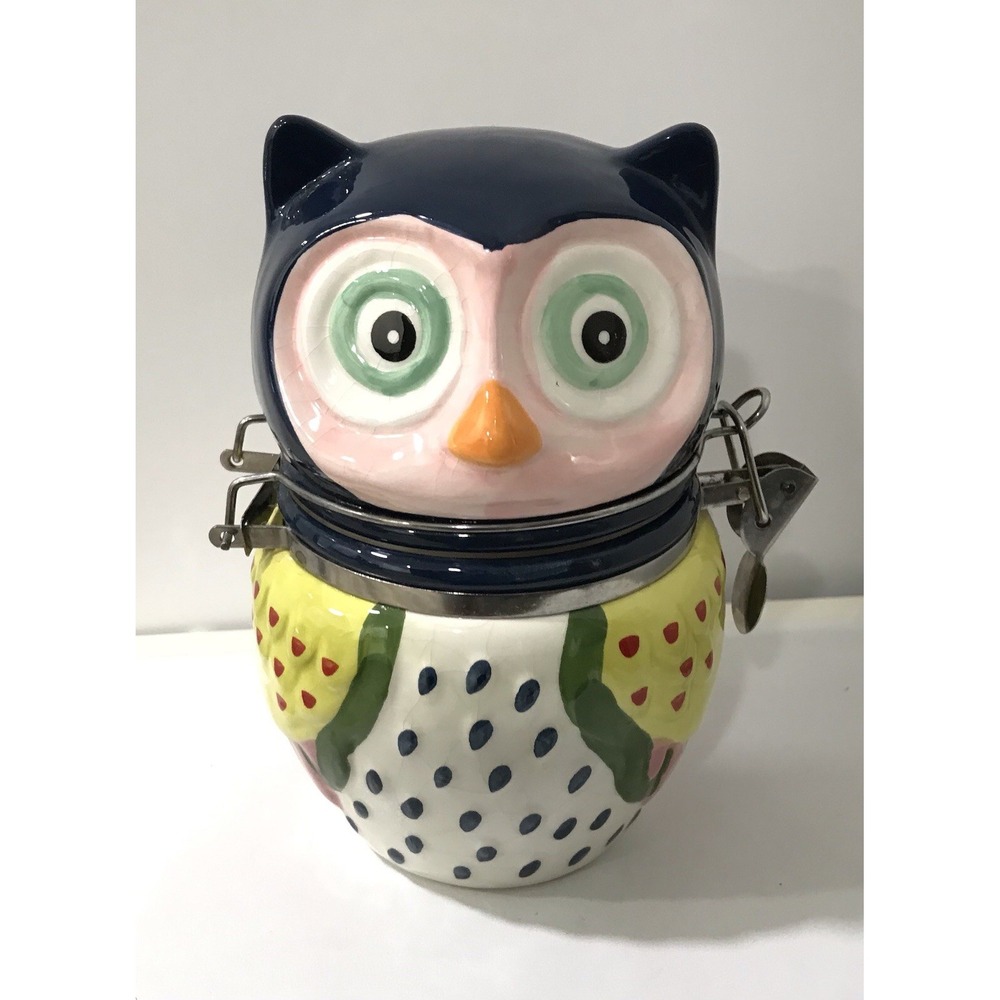 Boston Warehouse Trading Hinged Owl Storage Canister